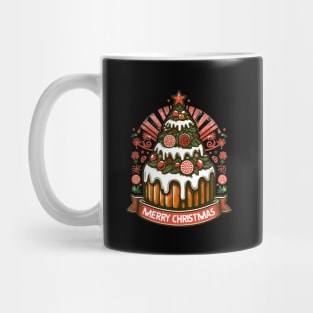 Christmas Tree Cake Delicacy Mug